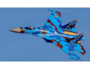 Flyfans SU-27 Flanker Camo Twin 64mm EDF Jet PNP Version